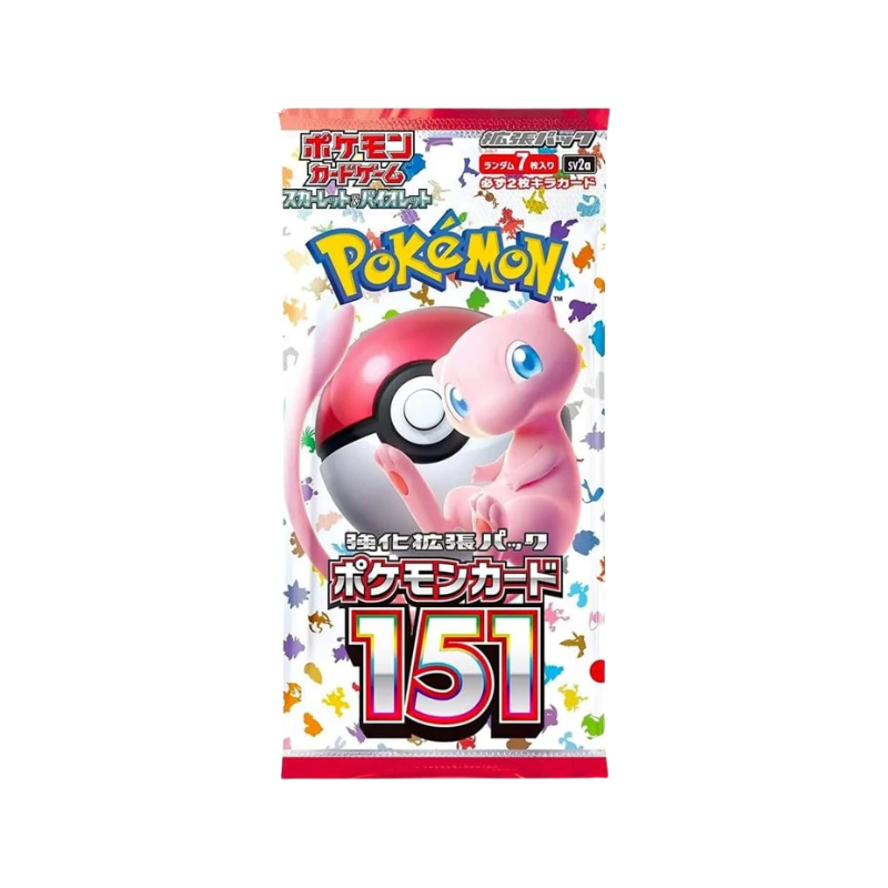Cartes Pokemon - Booster Pokemon 151 Japonais