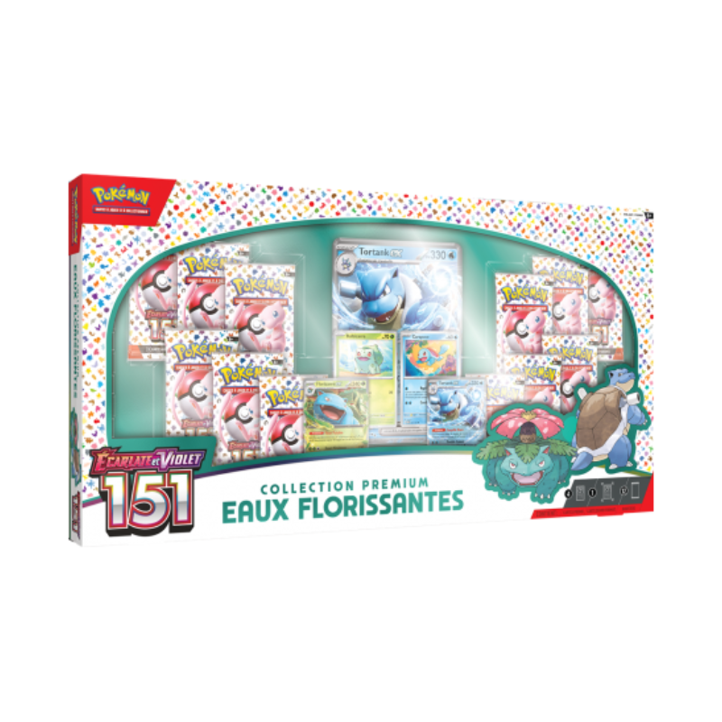 Coffret Pokémon Collection Premium - 151 - Eaux Florissantes