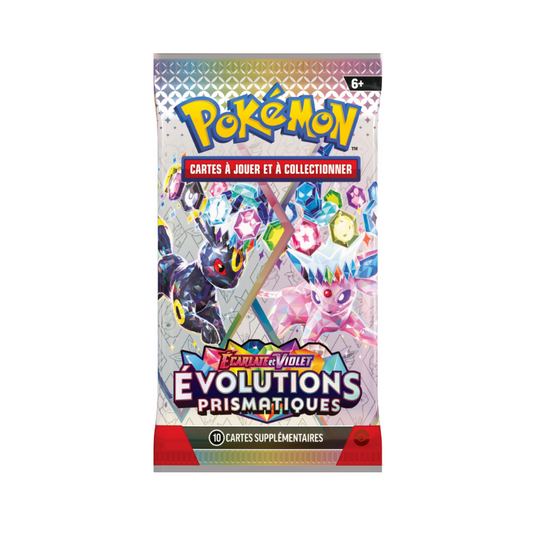 EV8.5 Cartes Pokemon - Booster Pokemon Evolutions Prismatiques