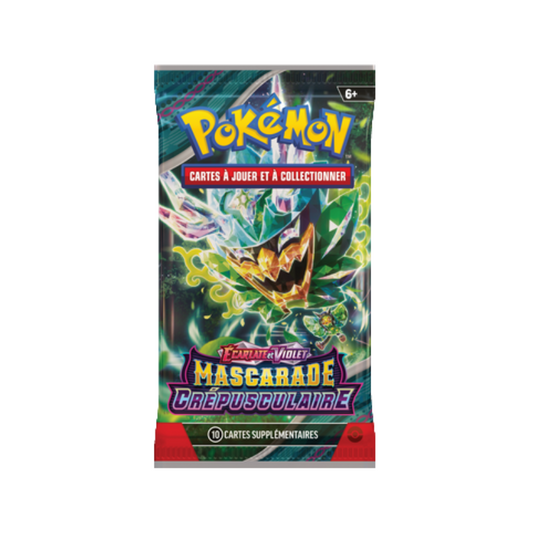 Cartes Pokemon - Booster Pokemon Mascarade Crépusculaire