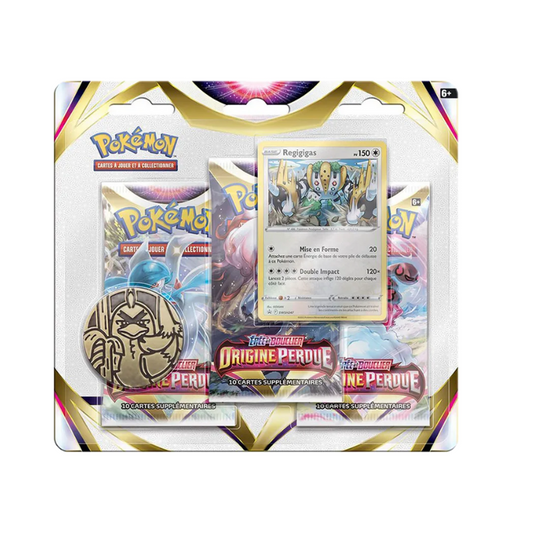Cartes Pokemon - Tripack Blister Origine Perdue