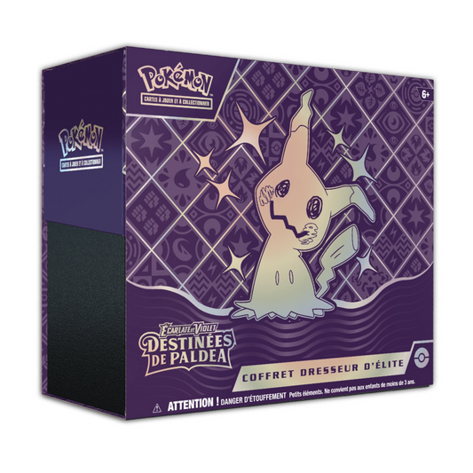 ETB Elite Trainer Box EV04.5 Destinées de Paldea - Mimiqui [FR]
