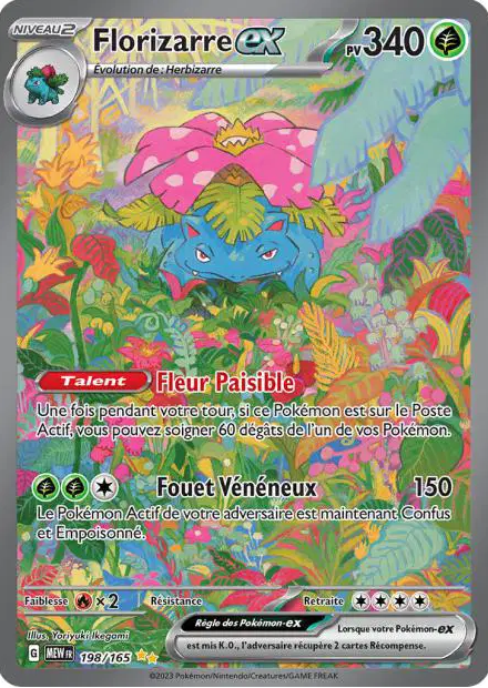 FLORIZARE 198/165 Pokémon 151 EV3.5