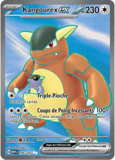 KANGOUREX 190/165 Pokémon 151 EV3.5