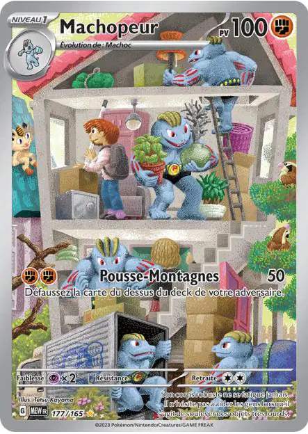 MACHOPEUR 177/165 Pokémon 151 EV3.5