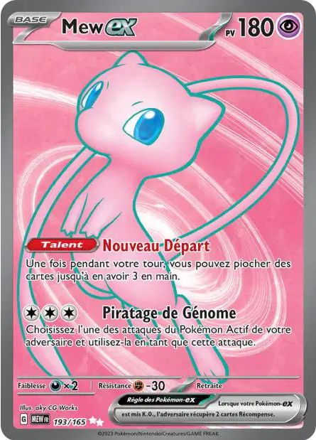 MEW 193/165 Pokémon 151 EV3.5